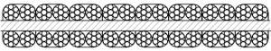 平衡用扁钢丝绳 P8×4×7